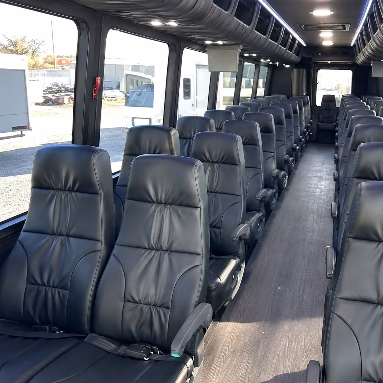 35 passenger minibus inside