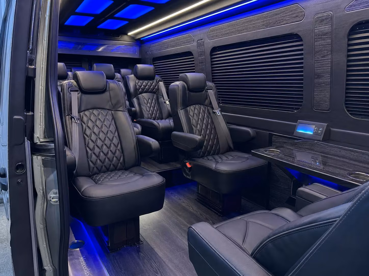 sprinter van transportation for groups and events across sunrise
