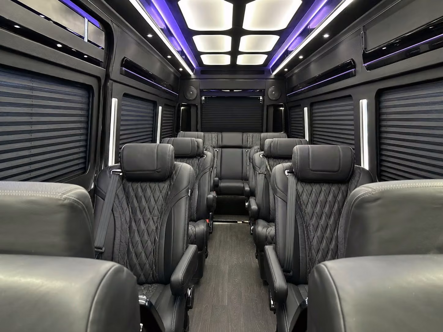 sprinter van with driver interior