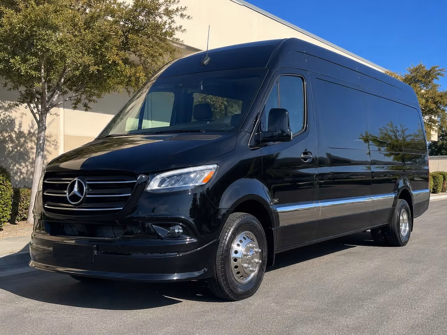 sprinter van with driver